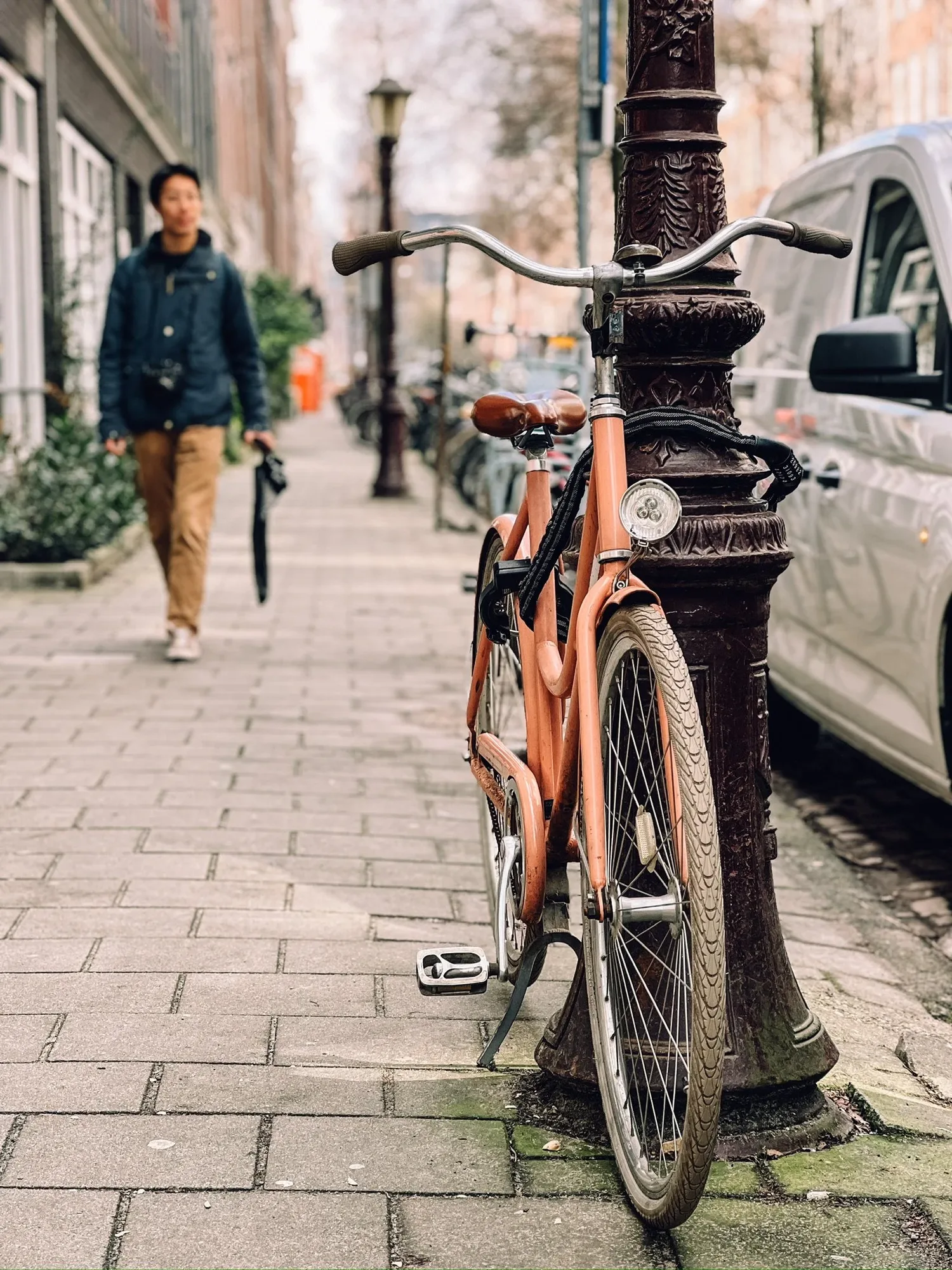 definitely the most elegant way to get around amsterdam