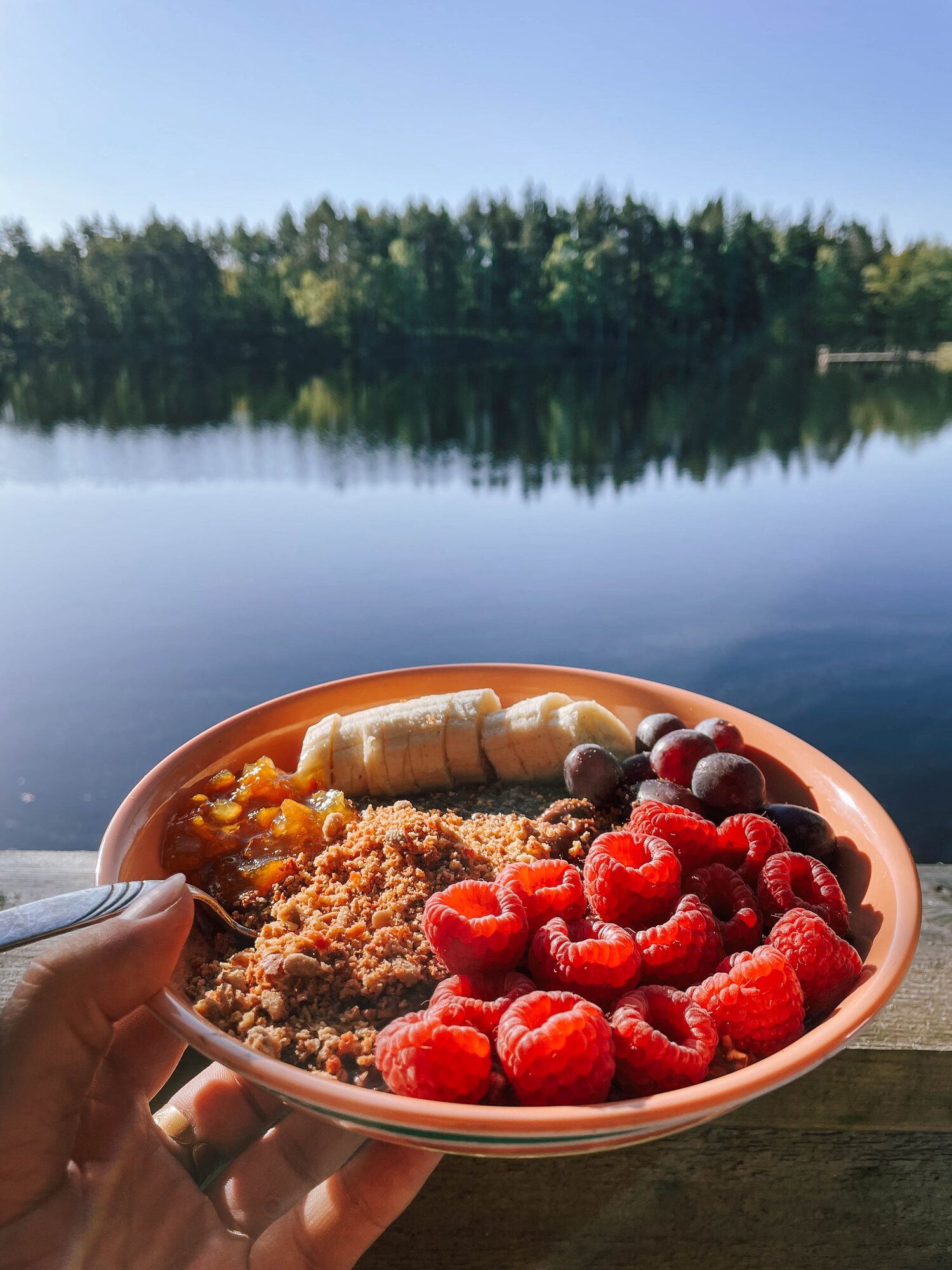 good morning from the lakeside