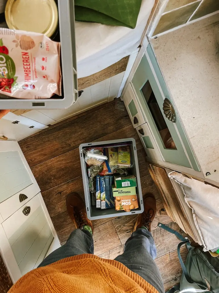stocking the pantry in humbär