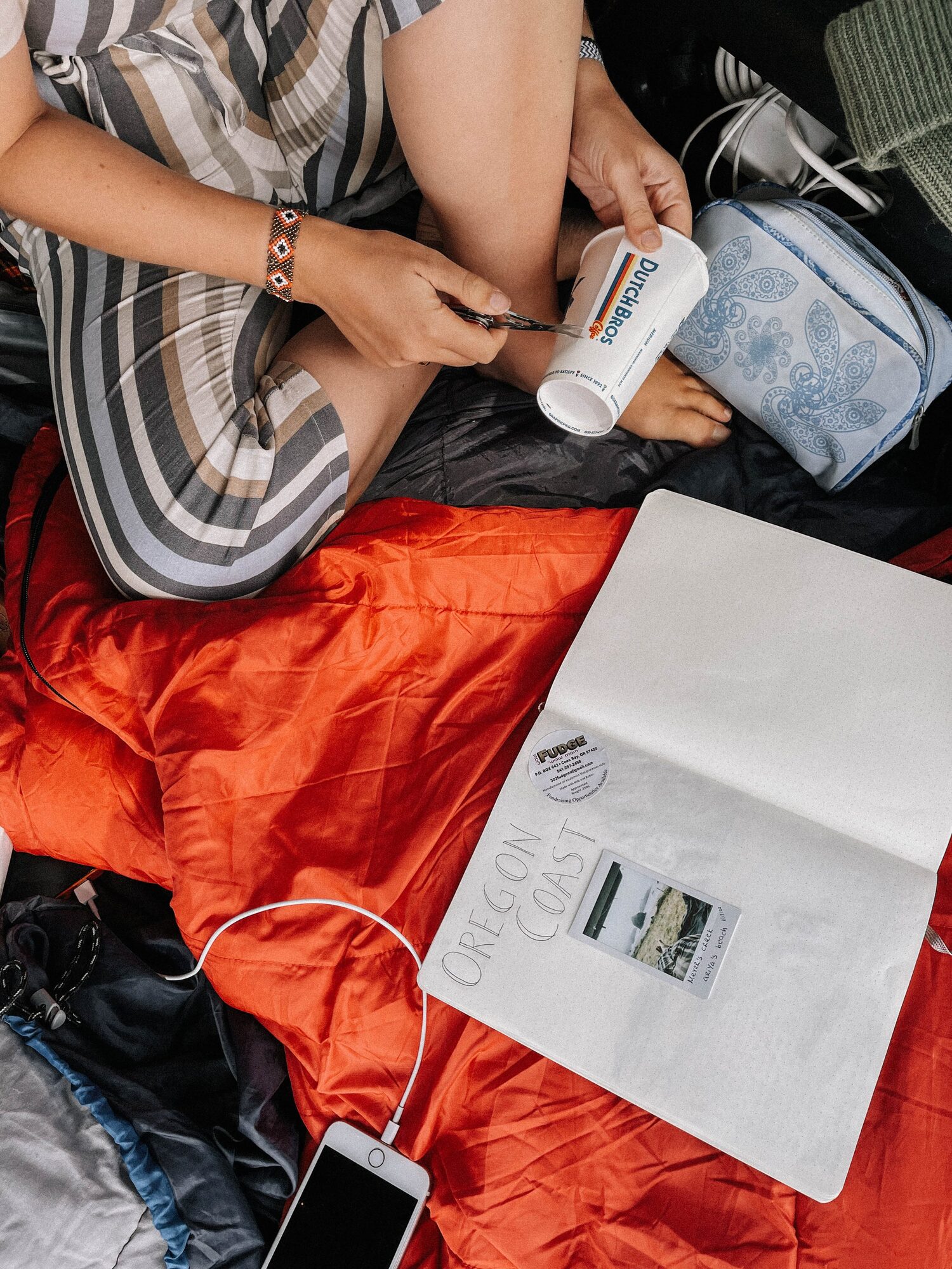 with the journal along the journey