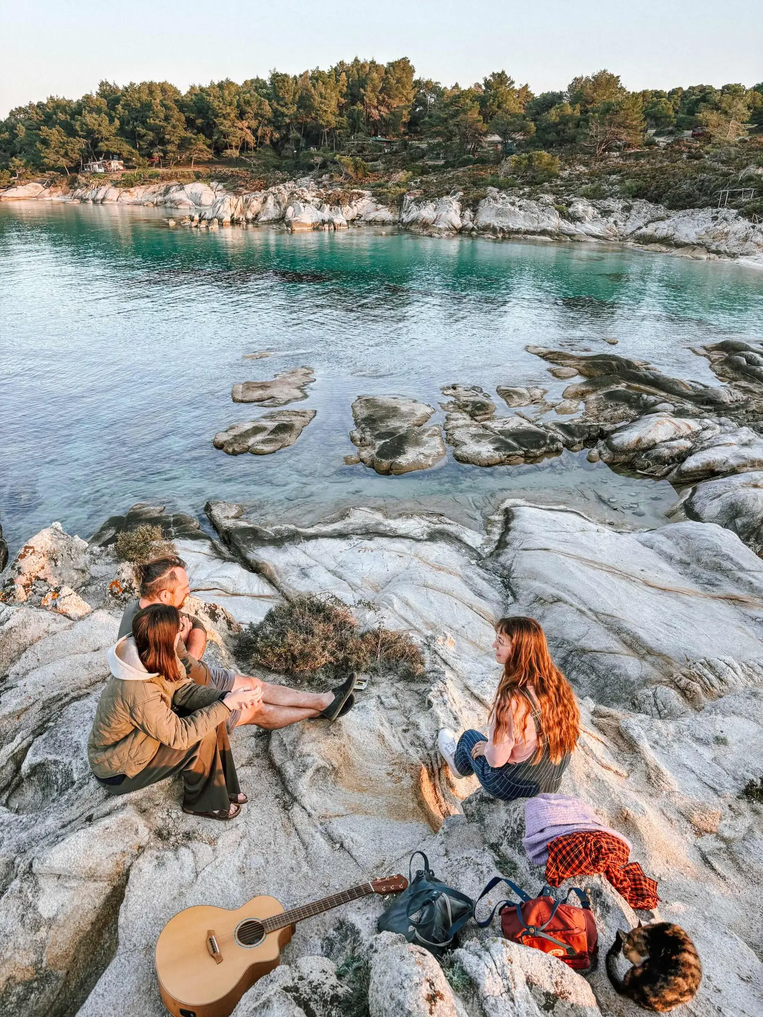 a beach in chalkidiki