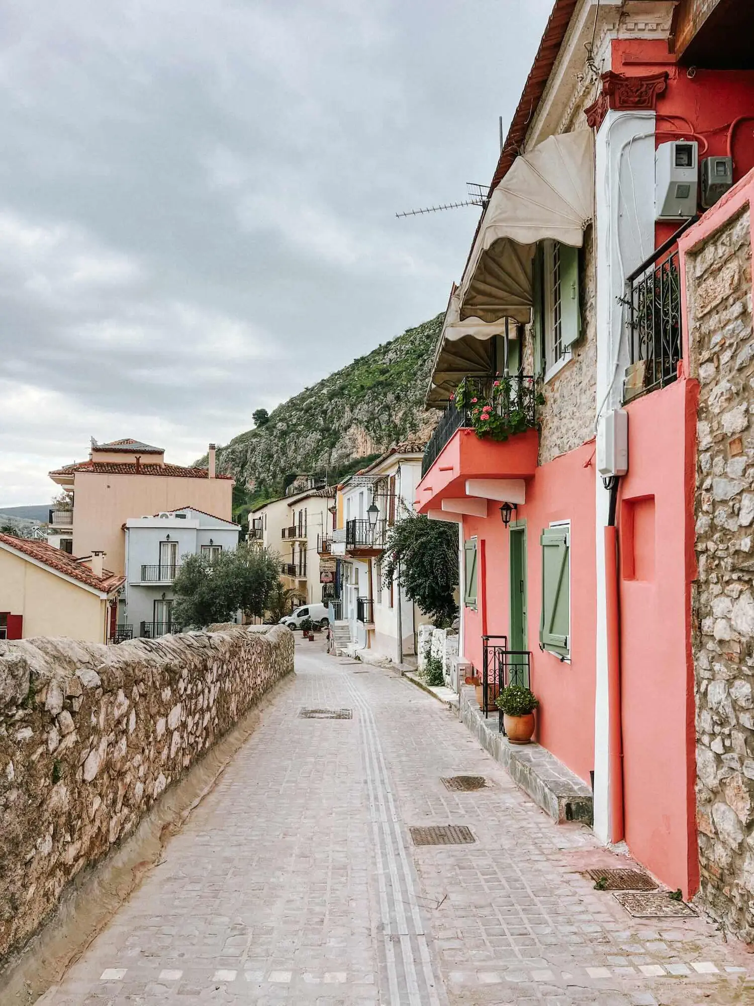 a street in nafplio's old town