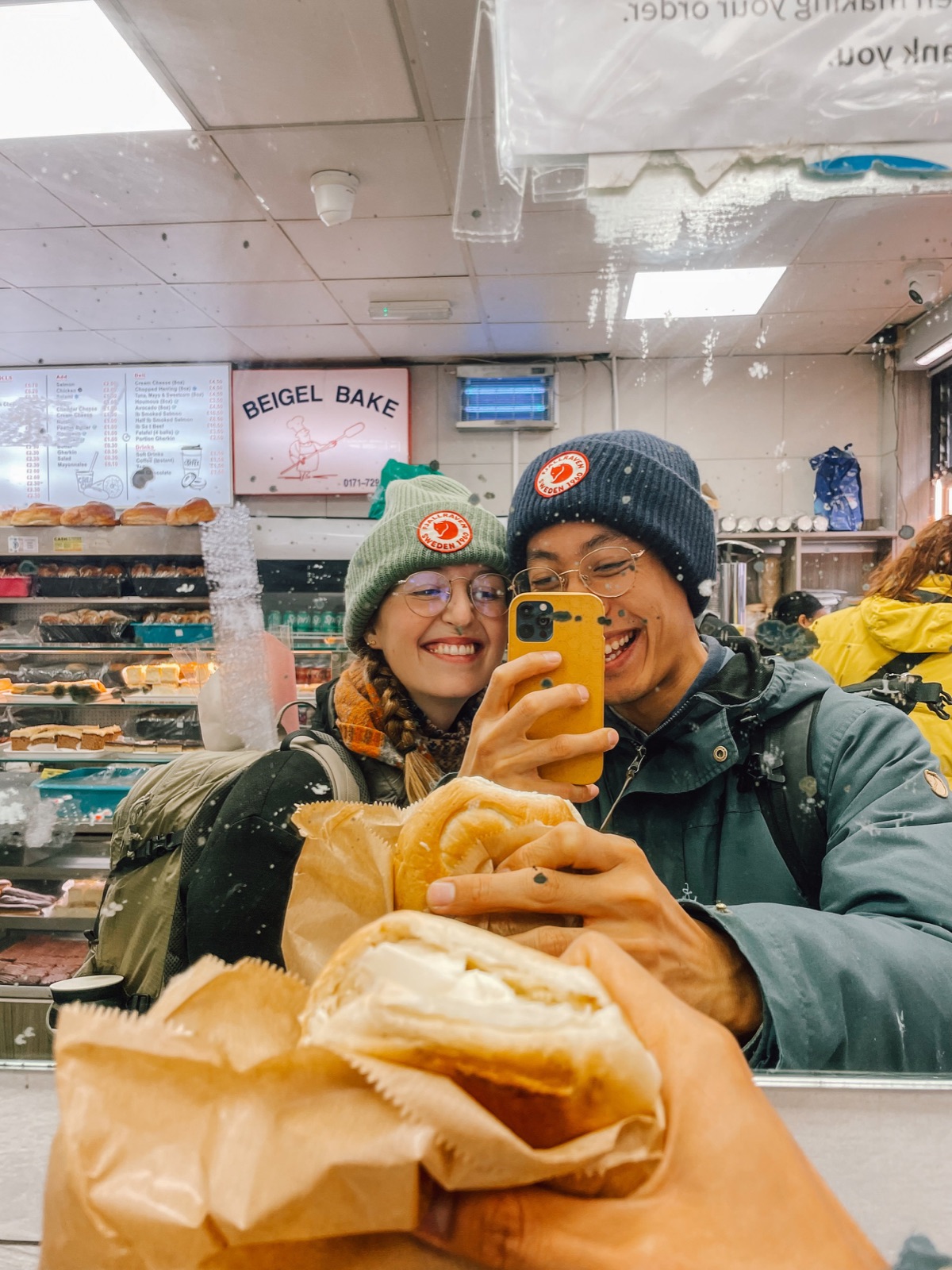 inside the beigel bake