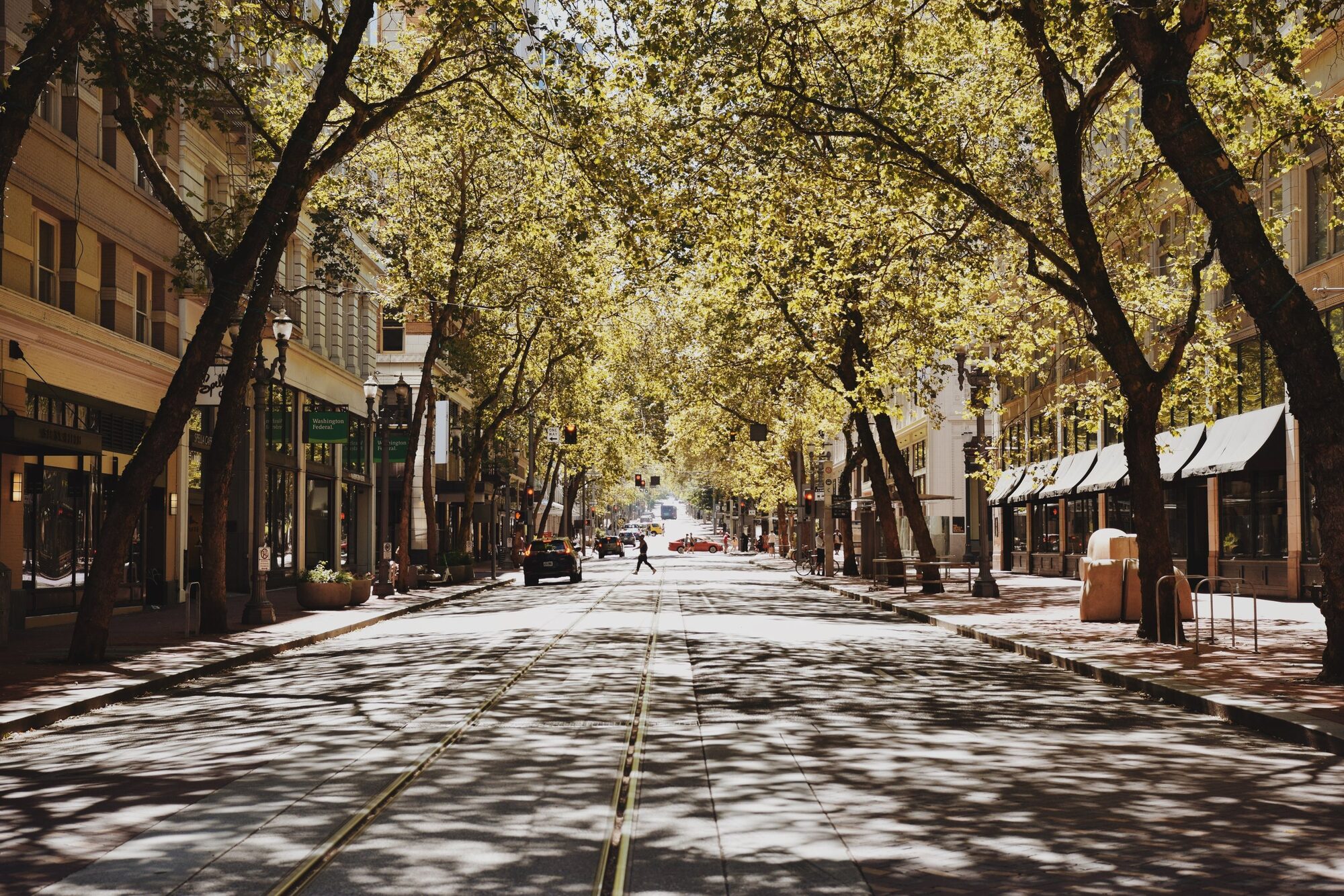 there is something so comforting and cozy about this street downtown
