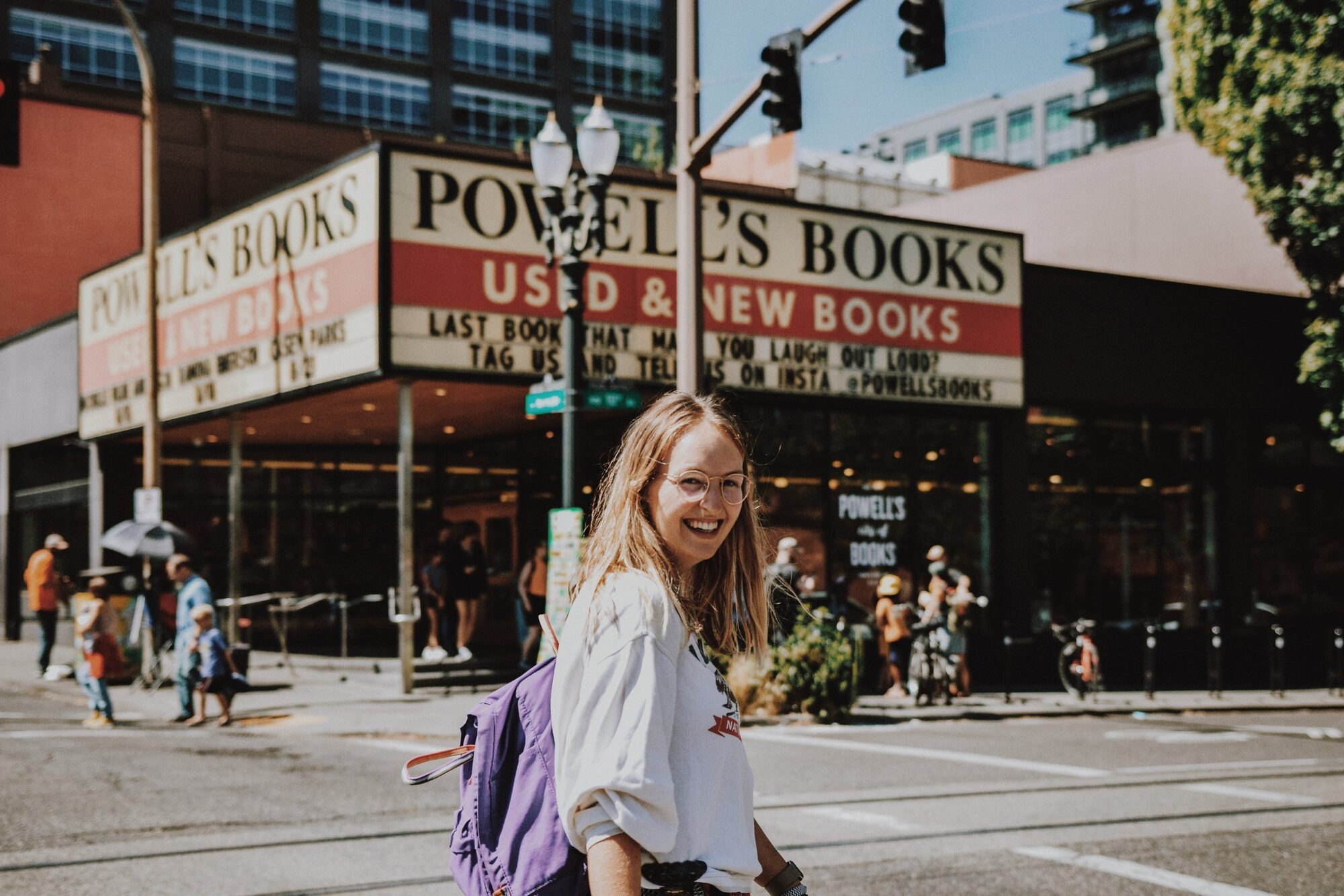 a spark in the streets of portland