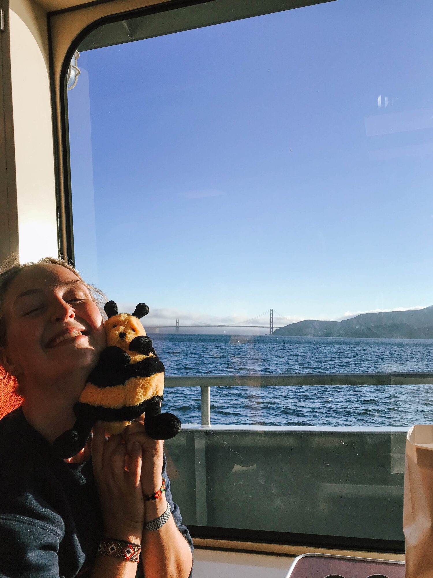 the sunset ferry back