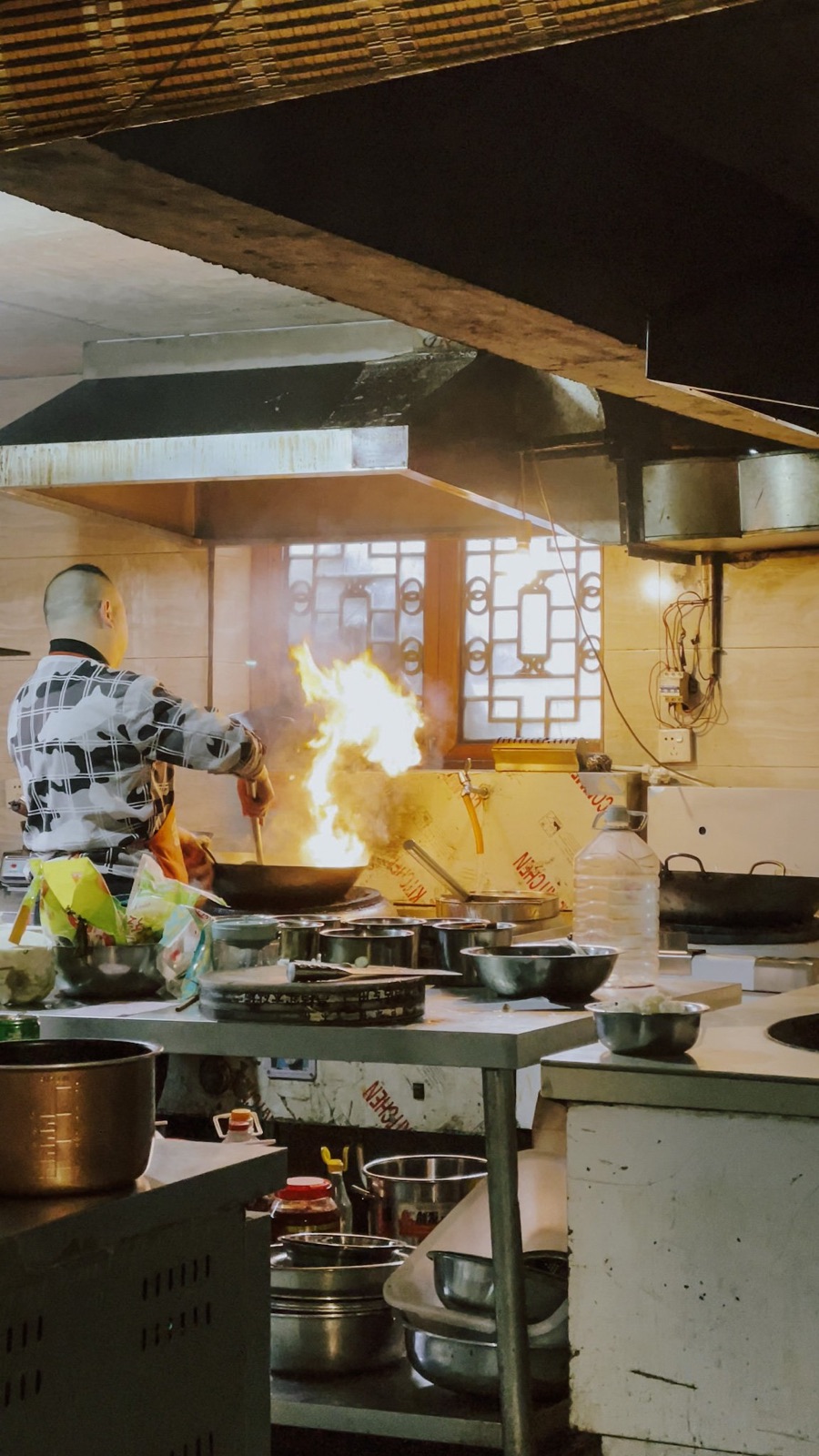 the food at the restaurant in baxijia was exceptional!