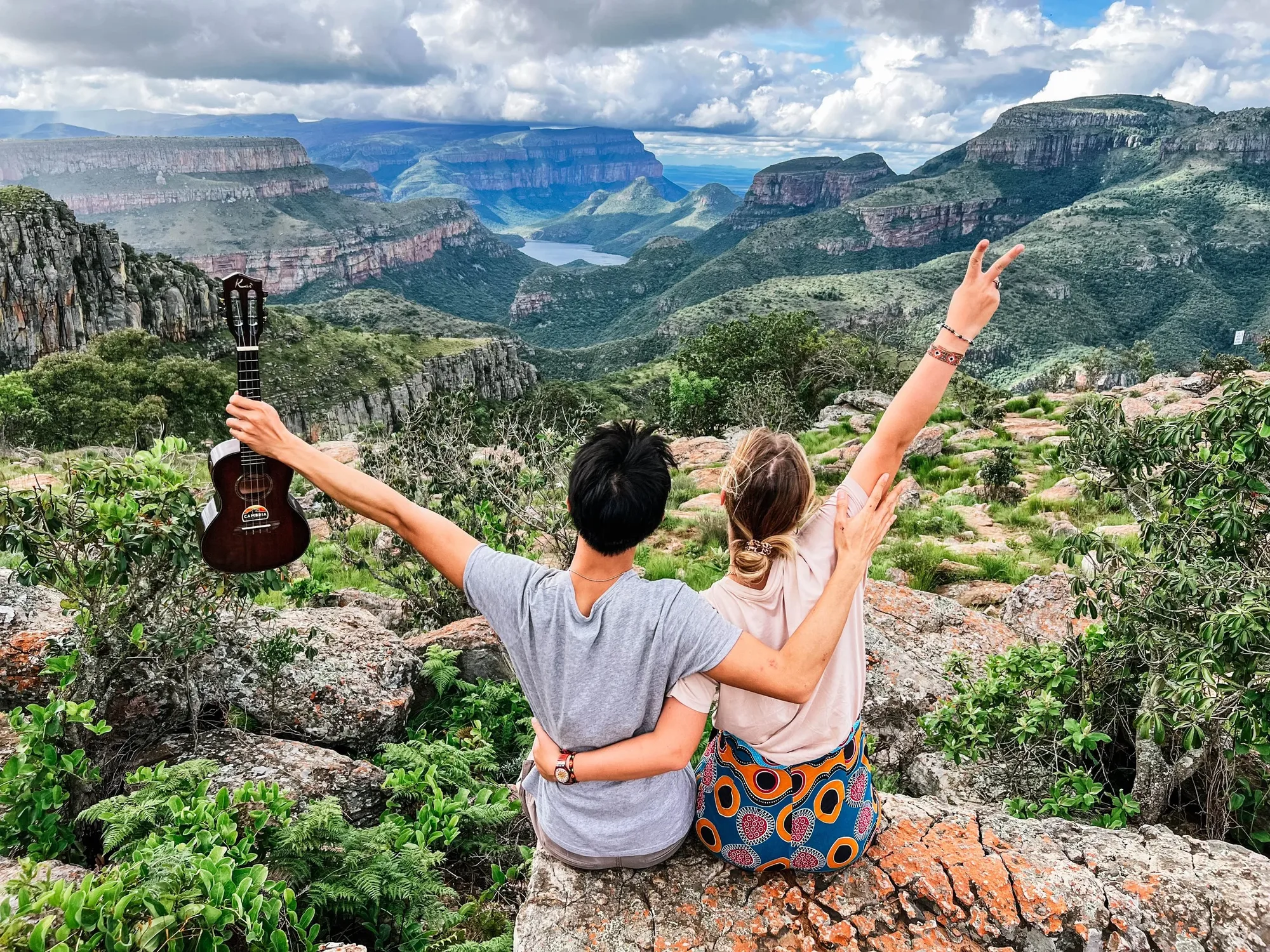 the view to blyde river canyon from lowveld view