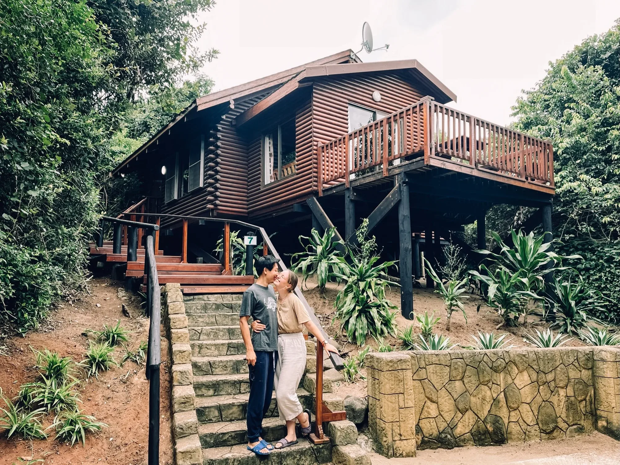 our favorite forest lodge in mtunzini