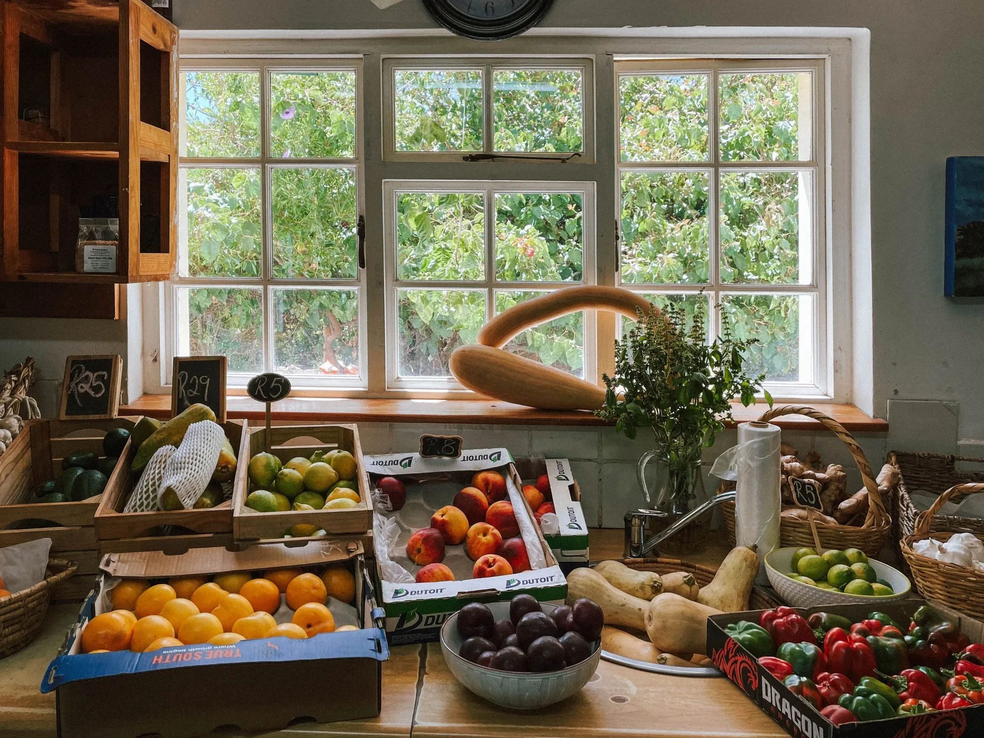 time for local fruits