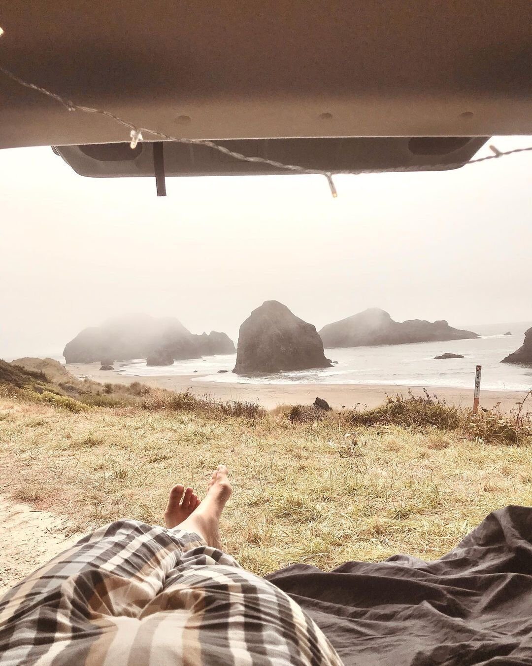 cozy times on meyers creek beach on the oregon coast