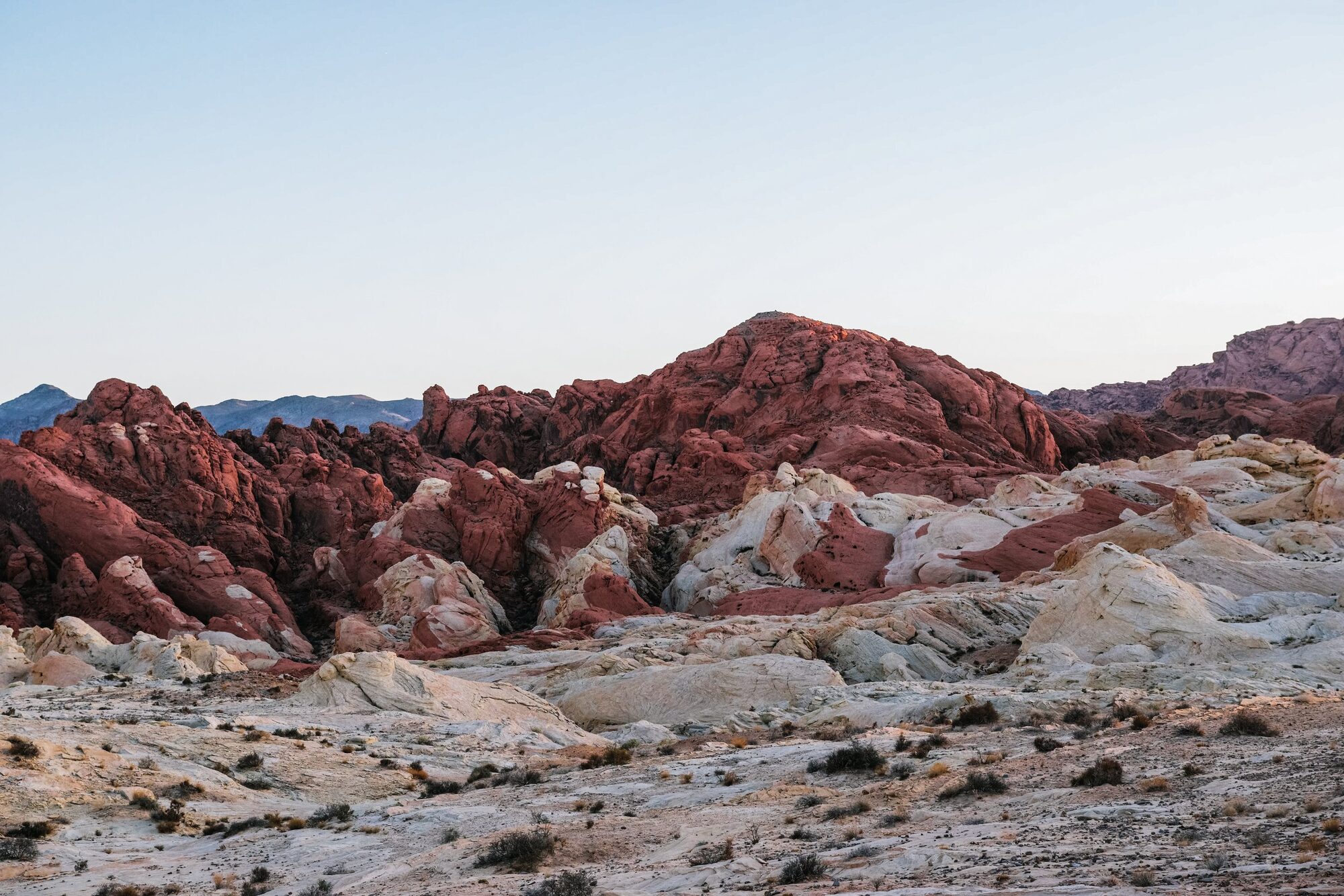 fire canyon inside valley of fire state park, nevada