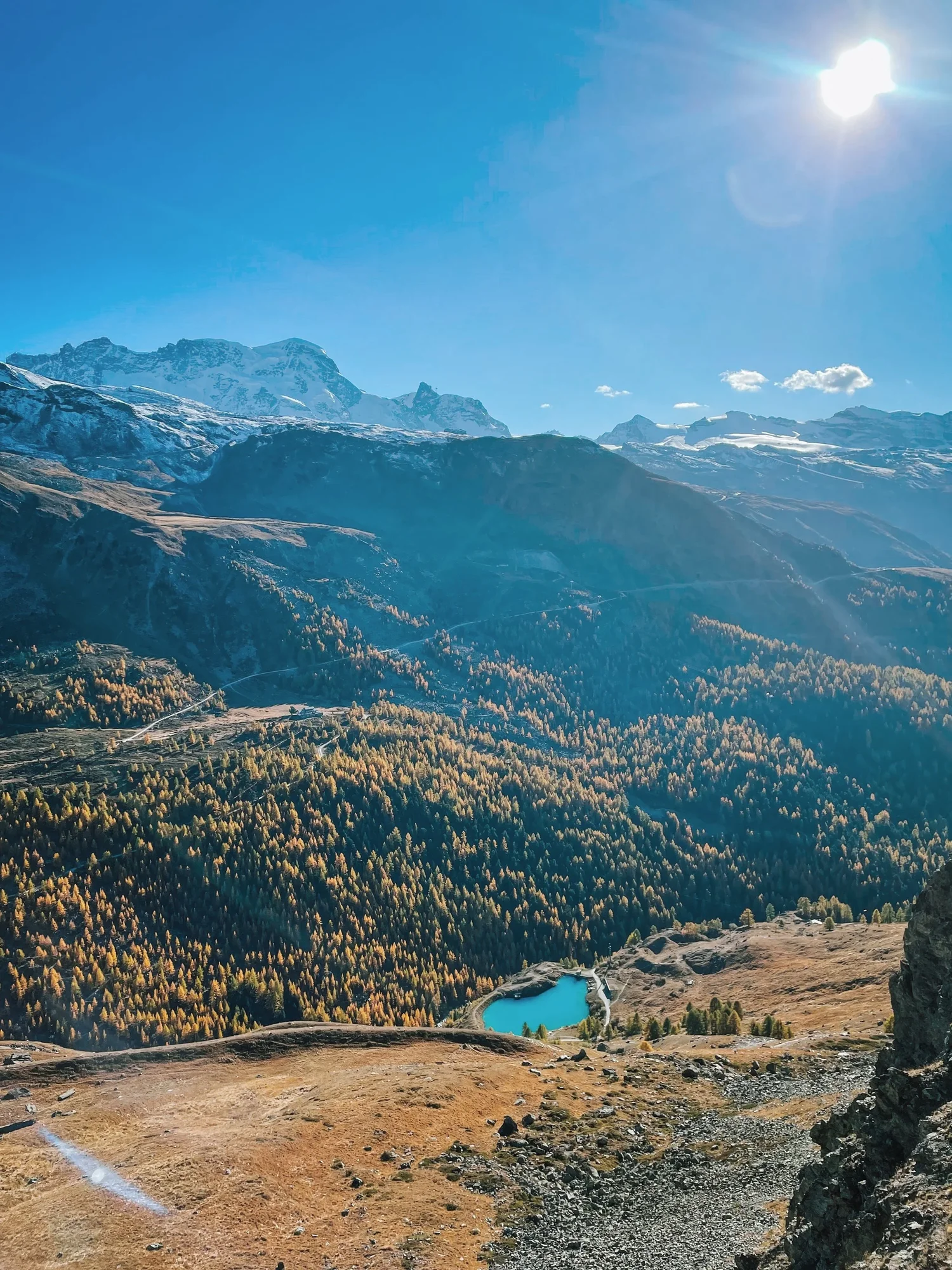 moosjisee is non-swimmable - it's an artificial reservoir