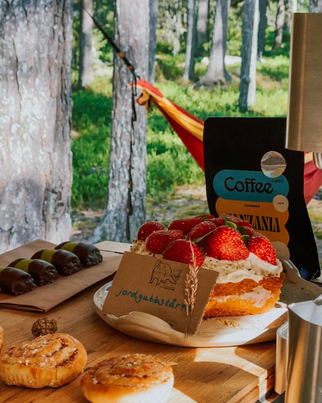 The Ground Squirrel Café in Sweden